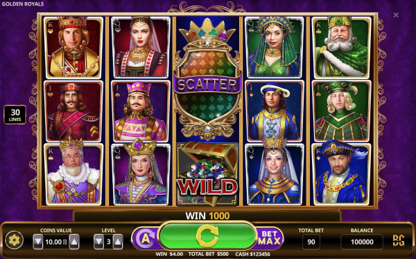 Golden Royals Screenshot