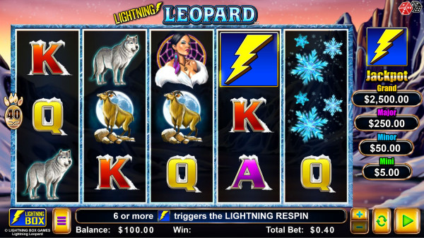 Lightning Leopard Screenshot