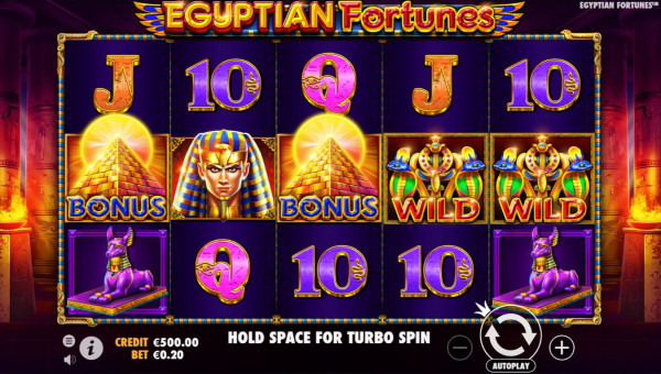 Egyptian Fortunes Screenshot